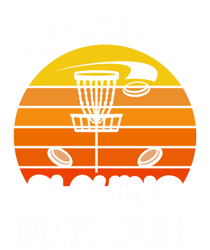 Disc Golf Shirt I'd Rather Be Playing Disc Golf Sustainable Knit Beanie