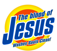 Funny The Blood Of Jesus Washes Souls Clean Detergent T-Shirt