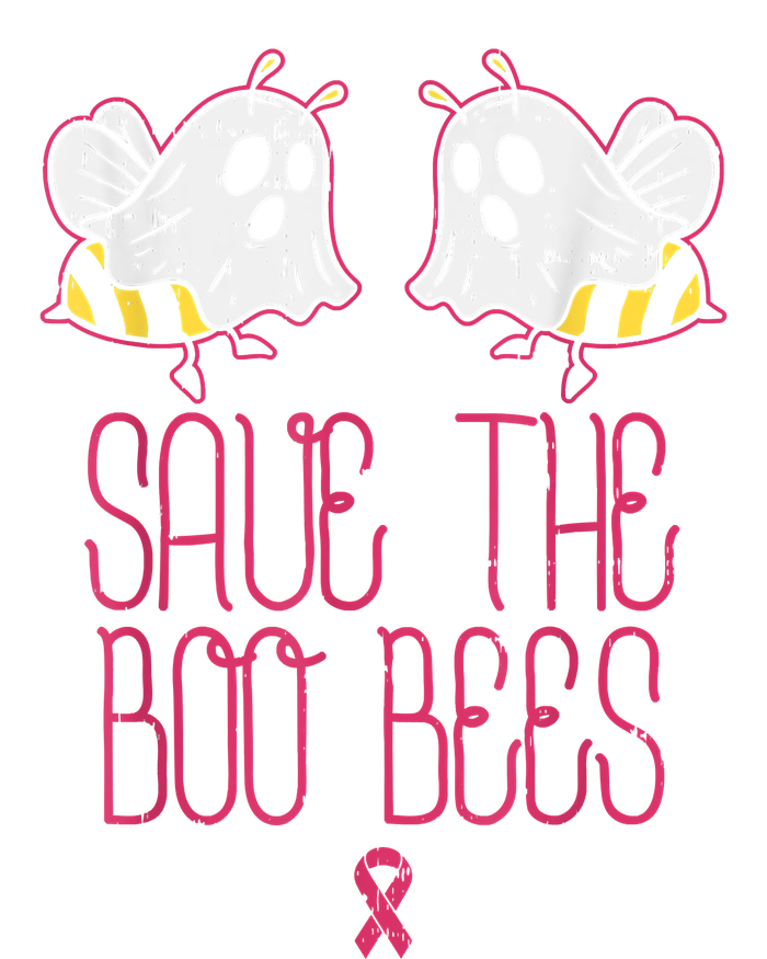 Save The Boobees Boo Bees Breast Cancer Halloween Women's Tri-Blend 3/4-Sleeve Raglan Shirt