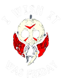 I Wish It Was Friday Funny Halloween Scary Holiday Tall Long Sleeve T-Shirt