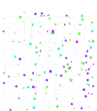 Cute Funny Birthday Girl With Confetti T-Shirt