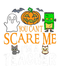 Funny Halloween You Can't Scare Me I'm A Teacher Hooded Wearable Blanket