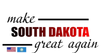 Make South Dakota Great Again Ladies Long Sleeve Shirt