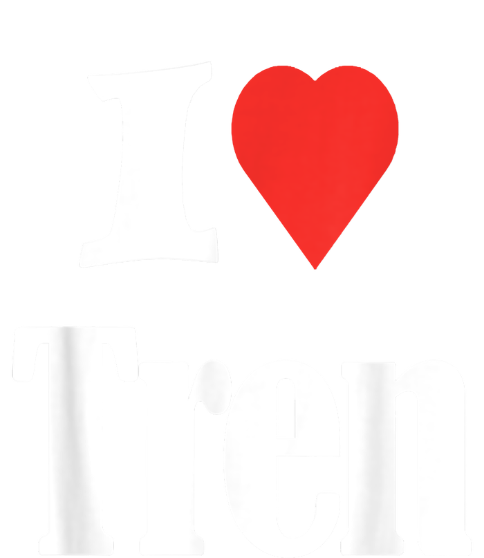 Funny Workout Quote, I Love Tren Design,Cool Bodybuilder Women’s Perfect Tri Rocker Tank