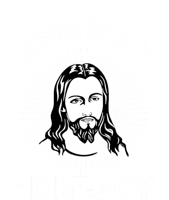 Christian Bible Jesus Is My Homeboy Funny Womens CVC Long Sleeve Shirt