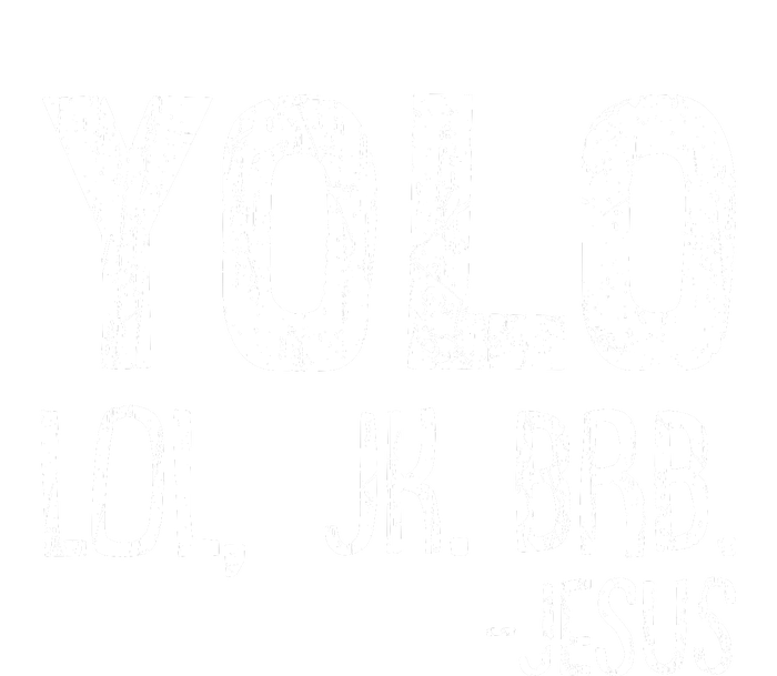 Christian Yolo Lol Jk Brb Jesus Christmas XMas Religious Ladies PosiCharge Competitor Racerback Tank