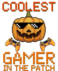 Coolest Gamer In The Patch Pumpkin Halloween Snapback Five-Panel Rope Hat