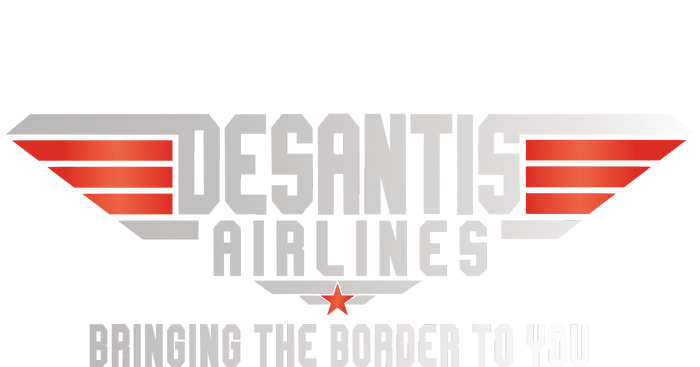 Ron DeSantis Airlines Top DeSantis Airlines Funny Meme Baby Bodysuit