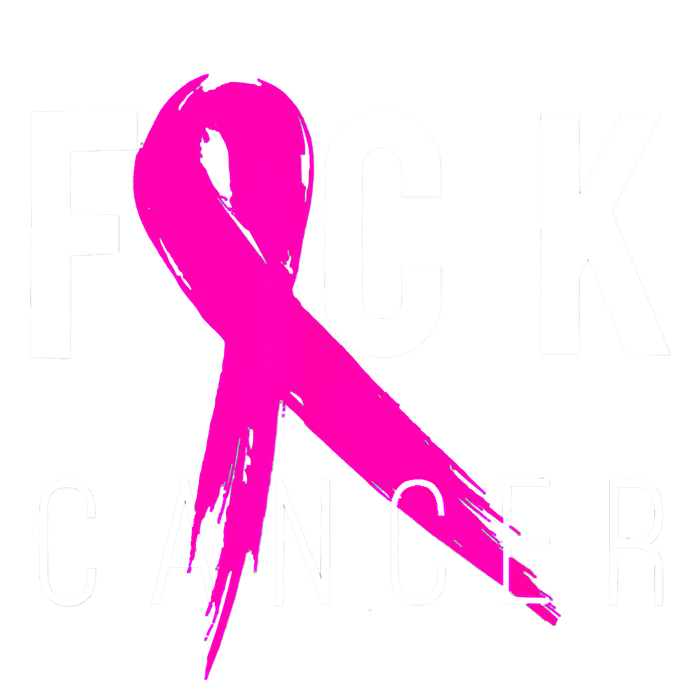 Retro Distressed Fuck Cancer Breast Cancer Awareness T-Shirt