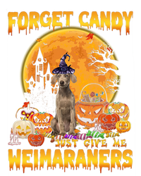 Forget Candy Just Give Me Weimaraners Pumpkin Halloween Gift Sweatshirt Cinch Pack Bag