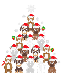 Dog Christmas Tree Funny Christmas Lights Xmas Kids Long Sleeve Shirt