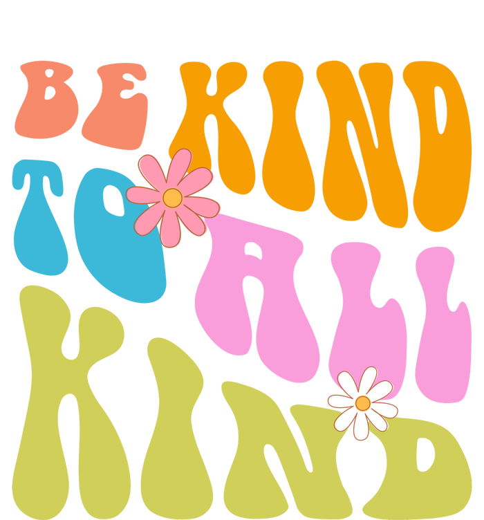 Be Kind To All Kind Colorful Retro Quote Tank Top