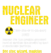 Nuclear Engineer Science Energy Engineering Radioactive Tank Top