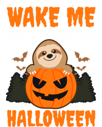 Wake Me Up When It's Design Halloween Sloth Gift Ladies Essential Flowy Tank