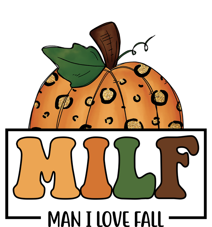 MILF Man I Love Fall Pumpkin Funny Women’s Perfect Tri Rocker Tank