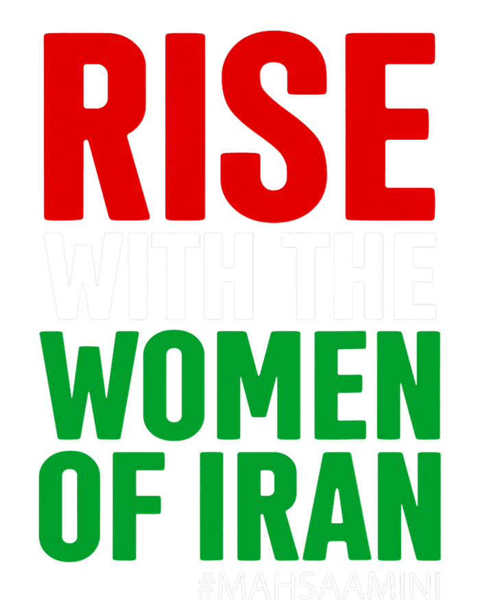 RISE WITH THE WOMEN OF IRAN Women Life Freedom Stand With Women Kids Long Sleeve Shirt