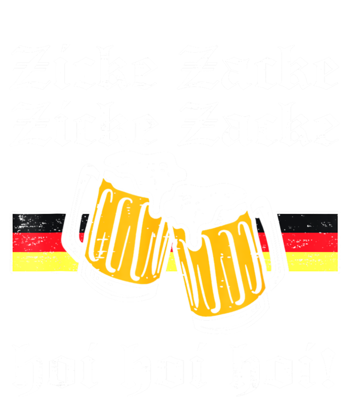 Zicke Zacke Hoi Funny Germany Flag Oktoberfest German T-Shirt