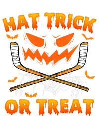 Hat Trick Or Treat Funny Ice Hockey Halloween Costume Player T-Shirt