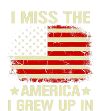 Vintage I Miss The America I Grew Up In American Flag Premium T-Shirt