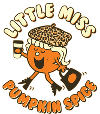 Cute Funny Little Miss Pumpkin Spice T-Shirt