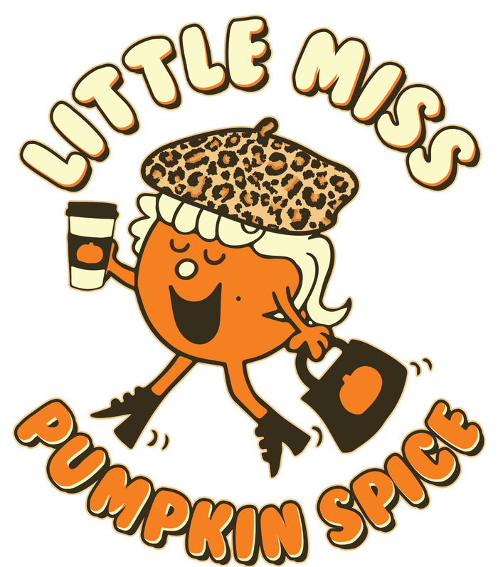 Cute Funny Little Miss Pumpkin Spice T-Shirt