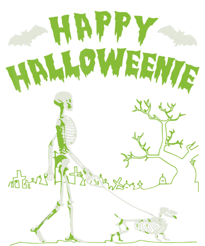 Happy Halloweenie Halloween Skeleton Dachshund Weiner Dogs Kids Long Sleeve Shirt