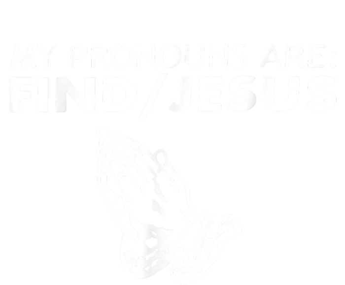 My Pronouns Are Find Jesus Retro Apparel Infant Baby Jersey Bodysuit