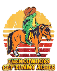 Even Cowboys Get Tummy Aches Horse Vintage T-Shirt