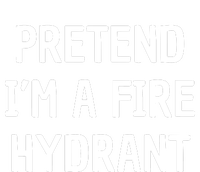 Lazy Halloween Costume Shirt Gift Pretend I'm A Fire Hydrant Cooling Performance Crew T-Shirt