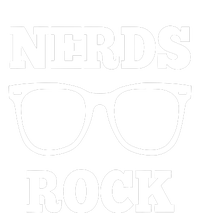 Funny Nerds Rock Gamer Geek Fun Cute Nerd Poster