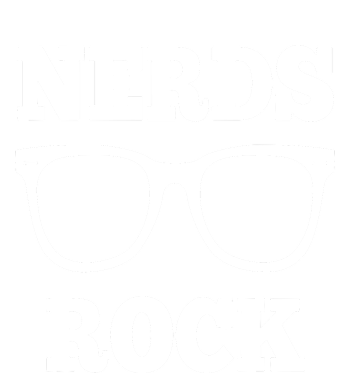 Funny Nerds Rock Gamer Geek Fun Cute Nerd Poster