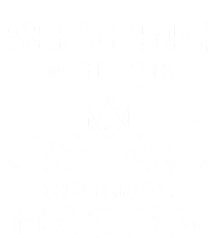 Sleeping With The Dungeon Dragons Master Funny Gamer RPG High Crown Mesh Back Trucker Hat