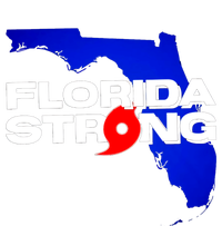 Florida Strong Hurricane Ian Support Football Women's T-Shirt