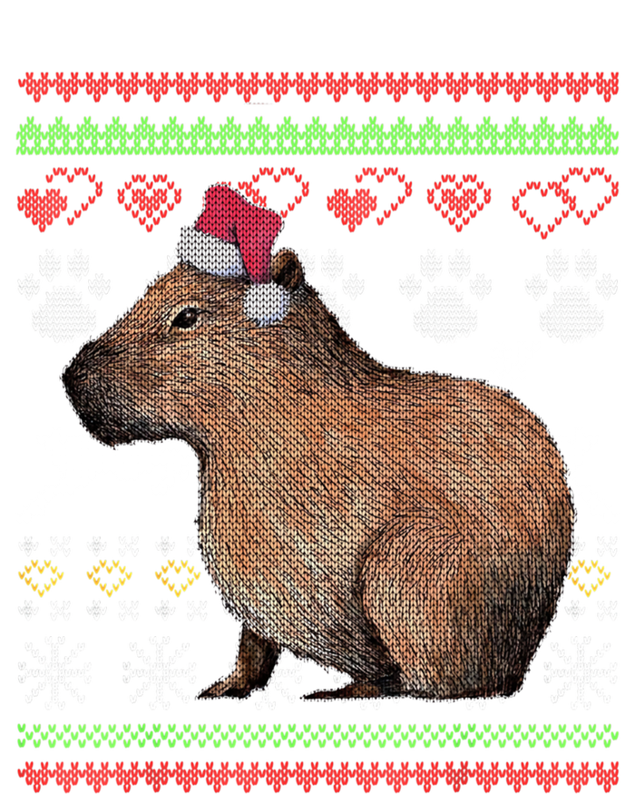 Capybara Santacool Giftclaus Ugly Christmas Sweater Holiday Lover Gift Tie-Dye T-Shirt