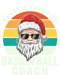 Santa's Favorite Basketball Coach Funny Christmas Basketball Gift Kids T-Shirt