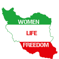 WOMEN LIFE FREEDOM, Cute Iranian Flag Women Of Iran Womens CVC Long Sleeve Shirt