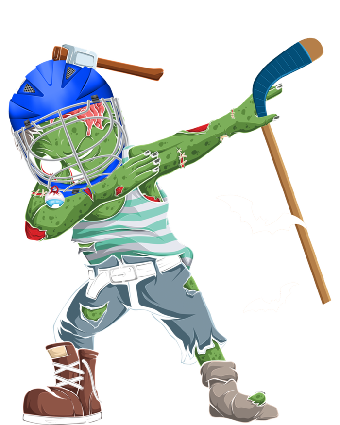 Dabbing Zombie Playing Ice Hockey Player Cool Halloween Gift Tank Top