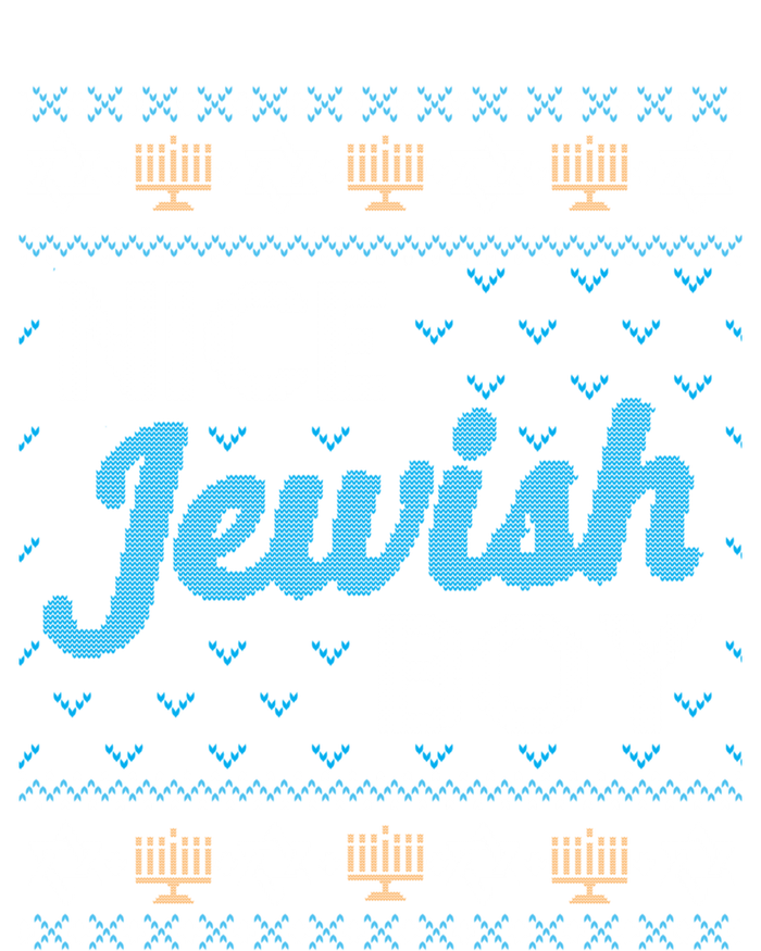 Funny Ugly Hanukkah Sweater Nice Jewish Boy Matching Tall Long Sleeve T-Shirt