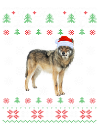 Funny Ugly Sweater Xmas Animals Christmas Wolf Lover Gift Tie-Dye T-Shirt