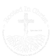 Rooted In Christ Cross Pray God Bible Verse Christian T-Shirt