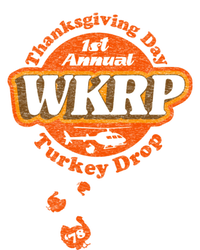 First Annual WKRP Thanksgiving Day Turkey Drop Garment-Dyed Sweatshirt