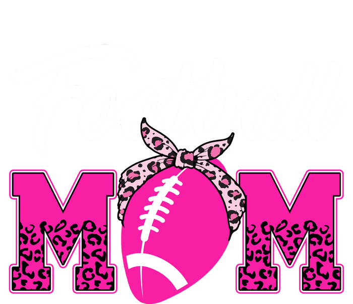 Football Mom Leopard Cute T-Shirt