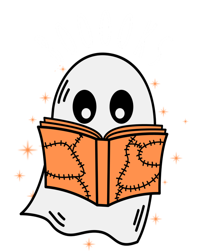 Ghost Reading Books Halloween City Backpack