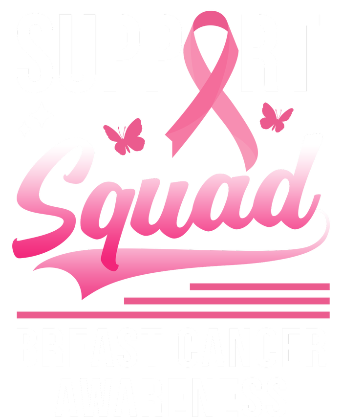 Support Squad Breast Cancer Awareness Flexfit Unipanel Trucker Cap