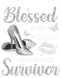 Blessed To Be Called Lung Cancer Survivor High Heels Button