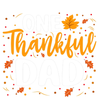 One Thankful Dad Matching Family Fall Thanksgiving Costume T-Shirt