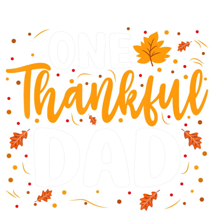 One Thankful Dad Matching Family Fall Thanksgiving Costume T-Shirt