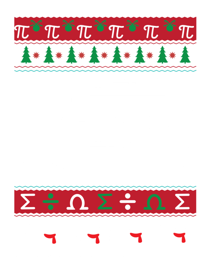 Funny Math Ugly Christmas Gift Merry Xmas In Math Equation Funny Gift Tall T-Shirt