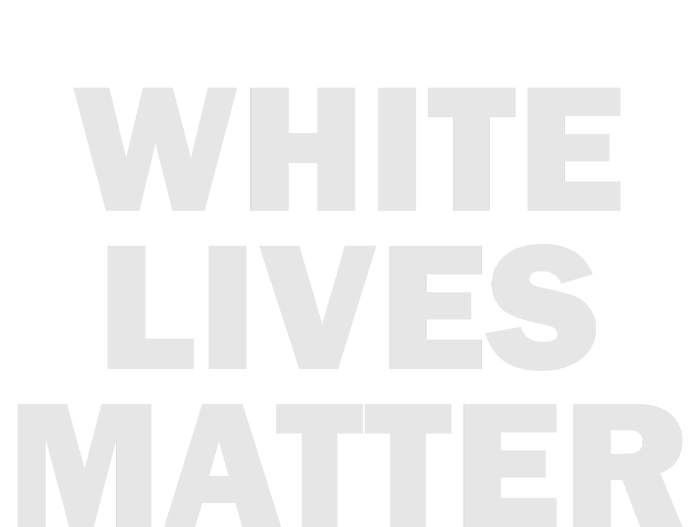 White Lives Matter All Lives Matter Black White Color PosiCharge Competitor Tank