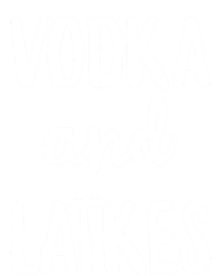 Vodka And Latkes Funny Hanukkah Party Get Lit Gift Canvas